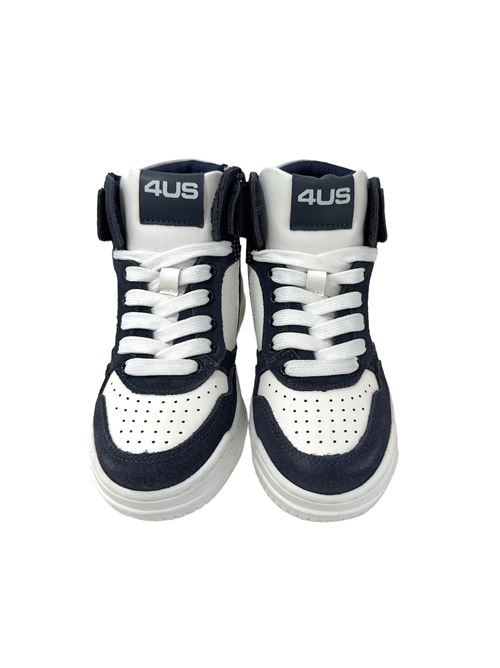 Sneakers bianche e blu CESARE PACIOTTI | 42520503